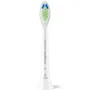 Philips Cabezal de Recambio Sonicare Optimal White W2 HX6062/87 - Pack 2 uds, Elimina Manchas y Placa, Compatible con Mangos de Clic
